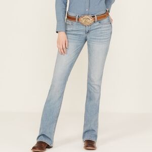 Sz 30R Ariat REAL Perfect Rise Arrow Fit Penelope Stretch Bootcut Jeans